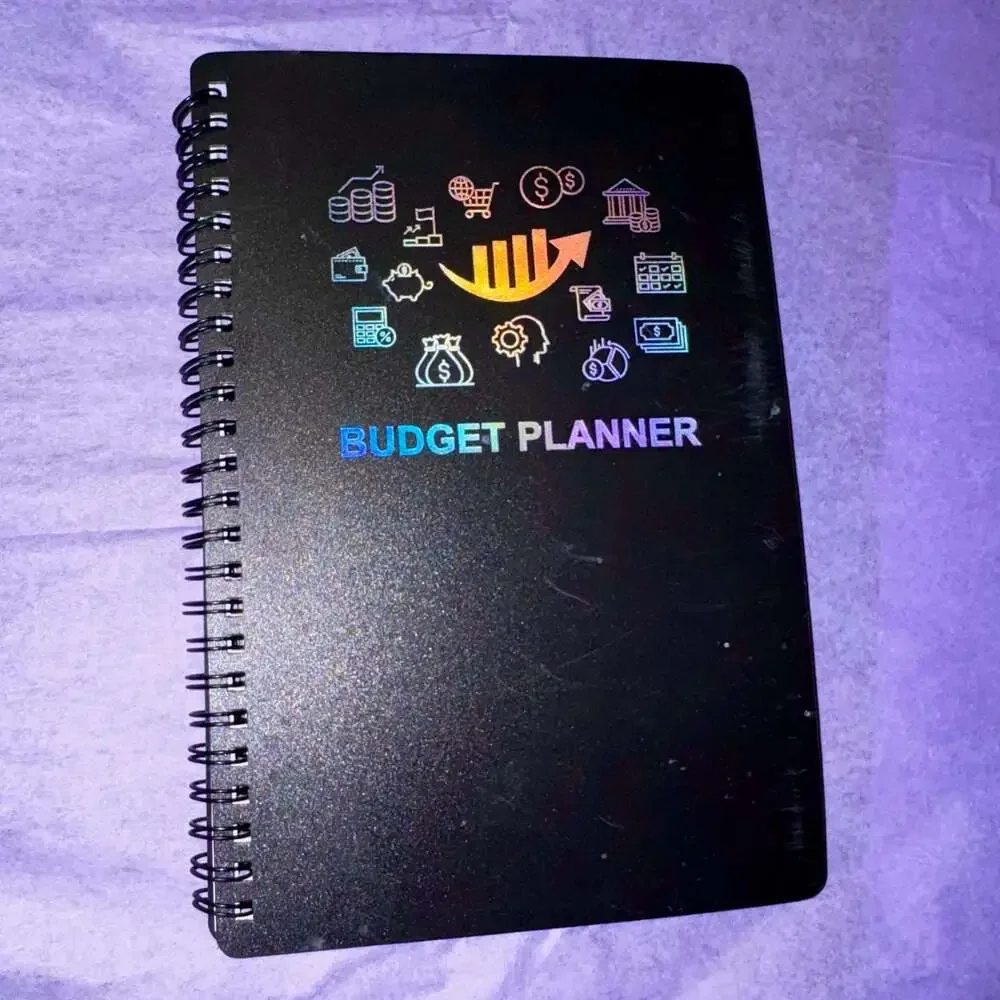 Budget Planner Spiral Notebook Monthly Budget Expense Debt Tracker